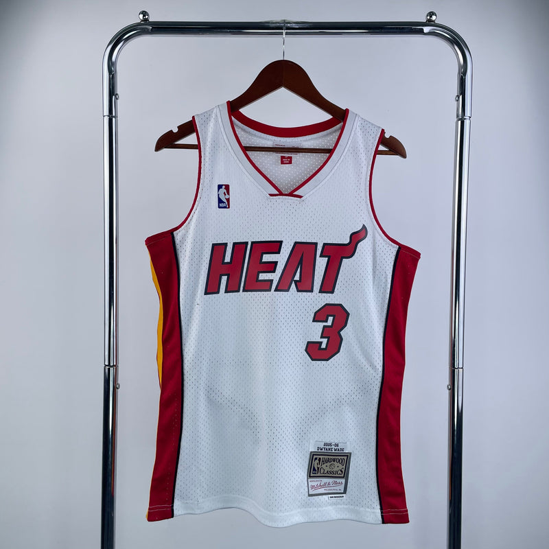 NBA Miami Heat Rétro Mitchell &amp; Ness 2005/2006 Dwyane Wade Débardeur 