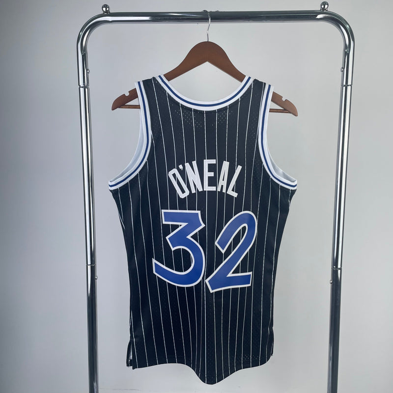 Orlando Magic Retro Mitchell &amp; Ness 1994/1995 Shaquille O'Neal NBA Black Tank Top