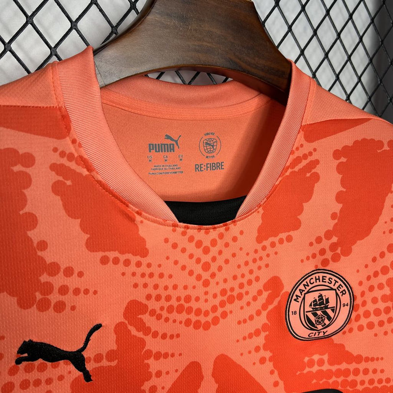 Camisola Manchester City Orange 2024/2025