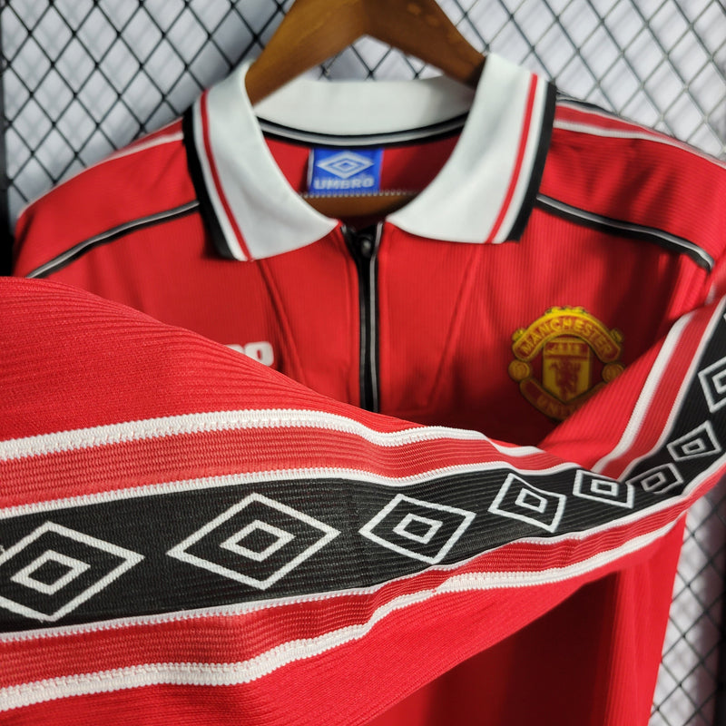 Camisola Manchester United Home 98/99 - Retrô