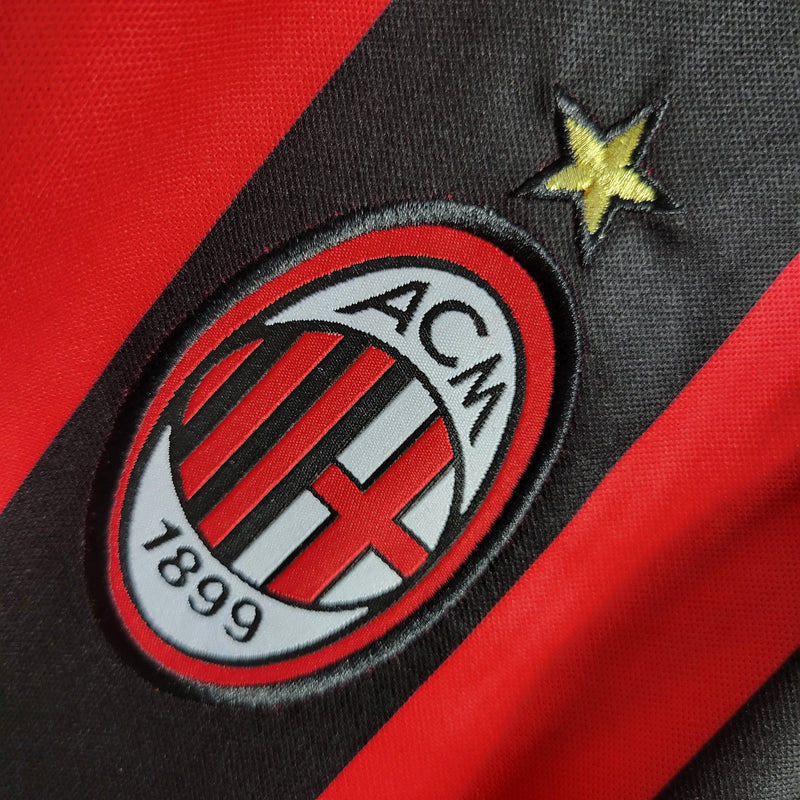 Camisola Milan Home 06/07 - Retrô