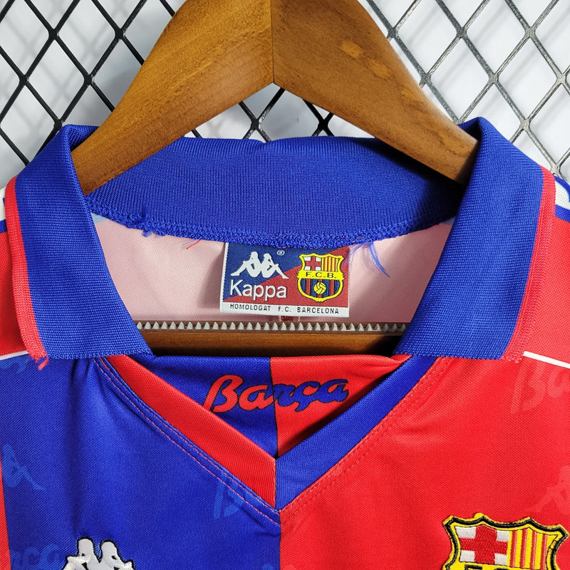 Camisola Barcelona Home 92/95 - Retrô