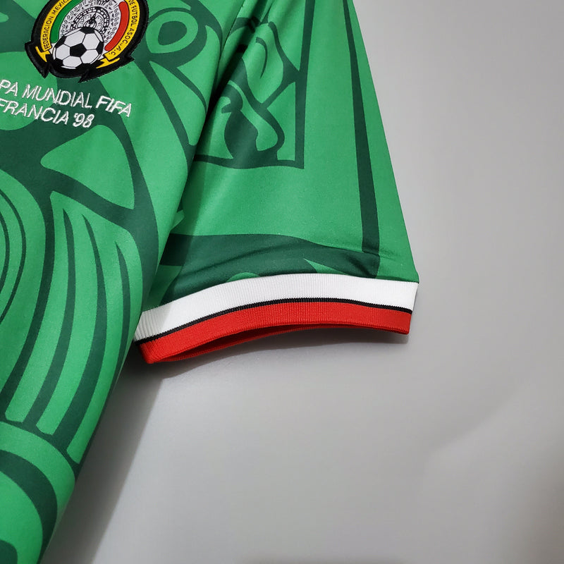 Camisola México Home 1998 - Retrô