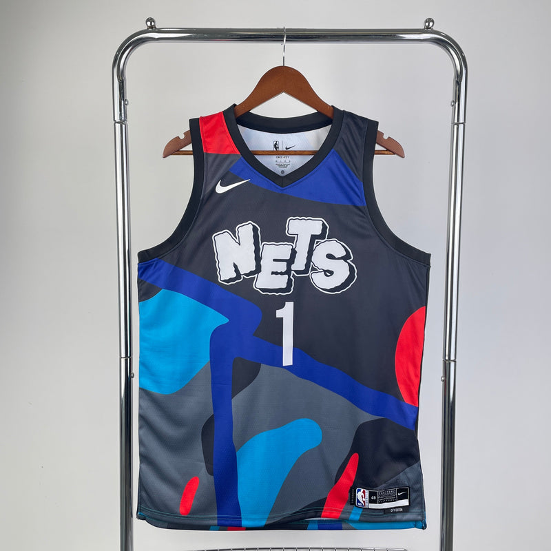 Débardeur Mikal Bridges Brooklyn Nets 23/24 City Edition 