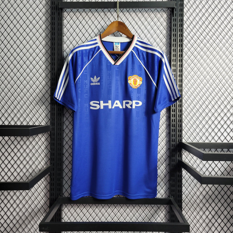 Camisola Manchester United Away 1988 - Retrô