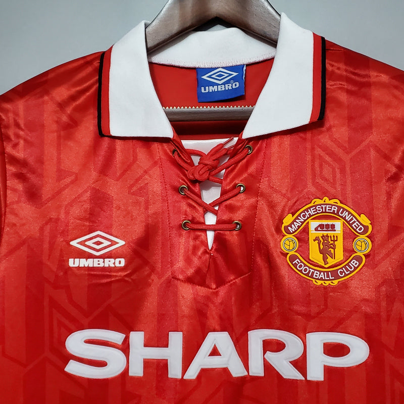 Camisola Manchester United Home 92/94 - Retrô