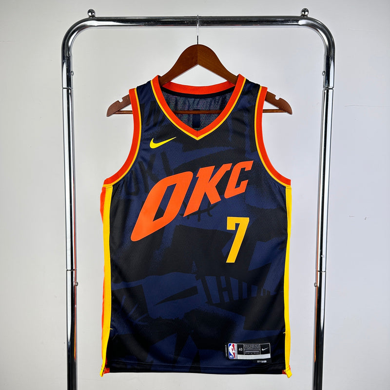 Débardeur Chet Holmgren Oklahoma City Thunder 23/24 City Edition 