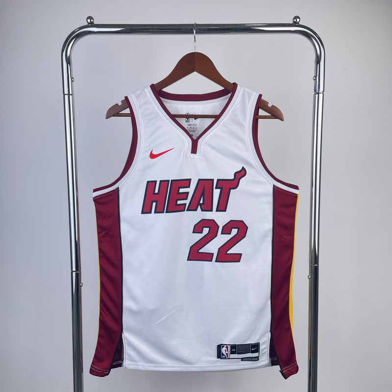 Miami Heat 23/24 Association Edition Jimmy Butler White Tank Top