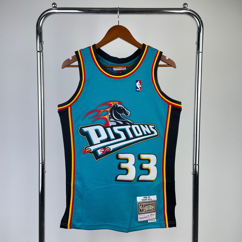 Regatta NBA Detroit Pistons Retro Mitchell &amp; Ness 1998/1999 Grant Hill