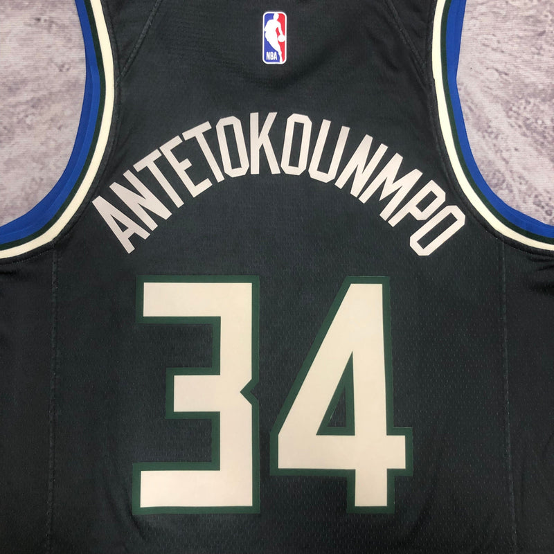 Débardeur Giannis Antetokounmpo Milwaukee Bucks Statement Edition 