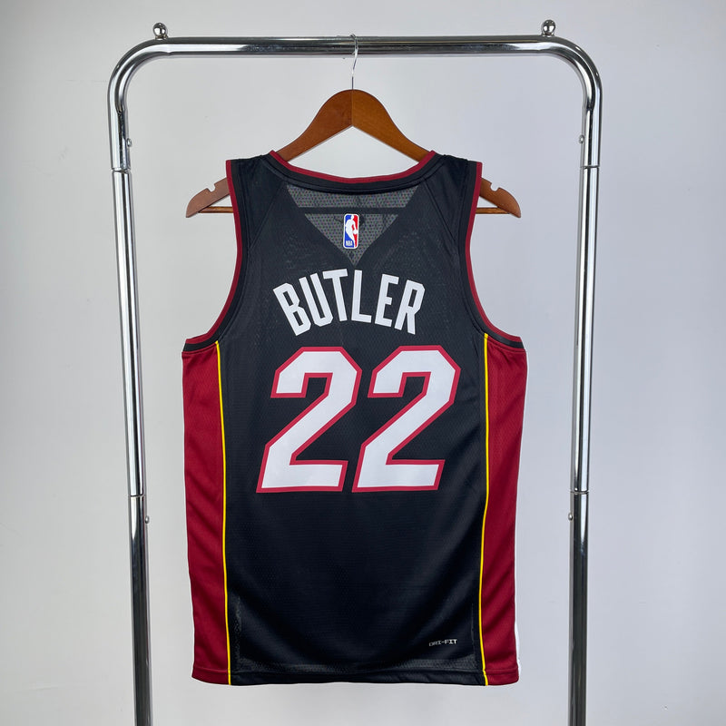 Miami Heat 23/24 Icon Edition Jimmy Butler Débardeur Noir