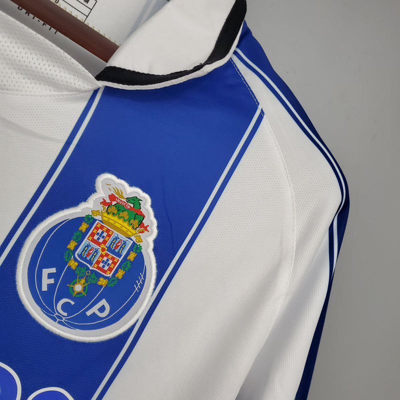 Camisola Porto Home 03/04 - Retrô