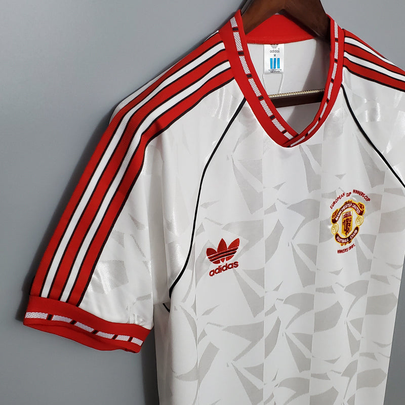 Camisola Manchester United Away 1991 - Retrô