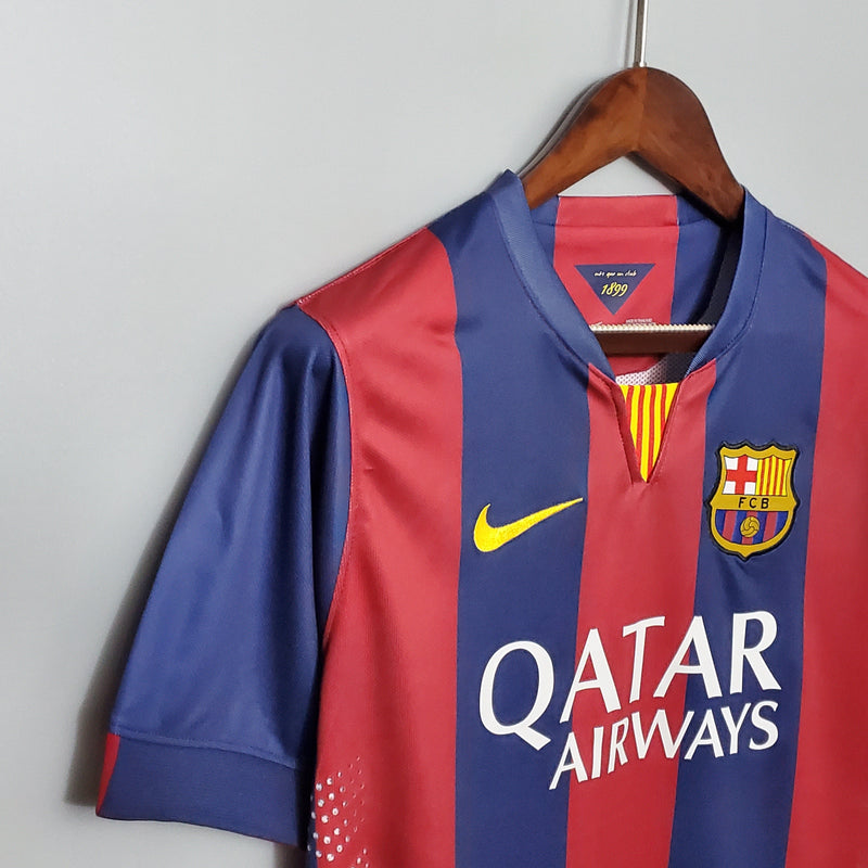 Camisola Barcelona Home 14/15 - Retrô