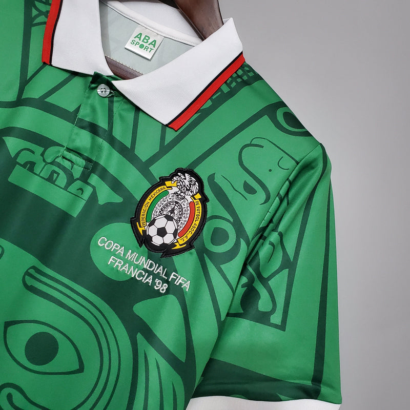 Camisola México Home 1998 - Retrô