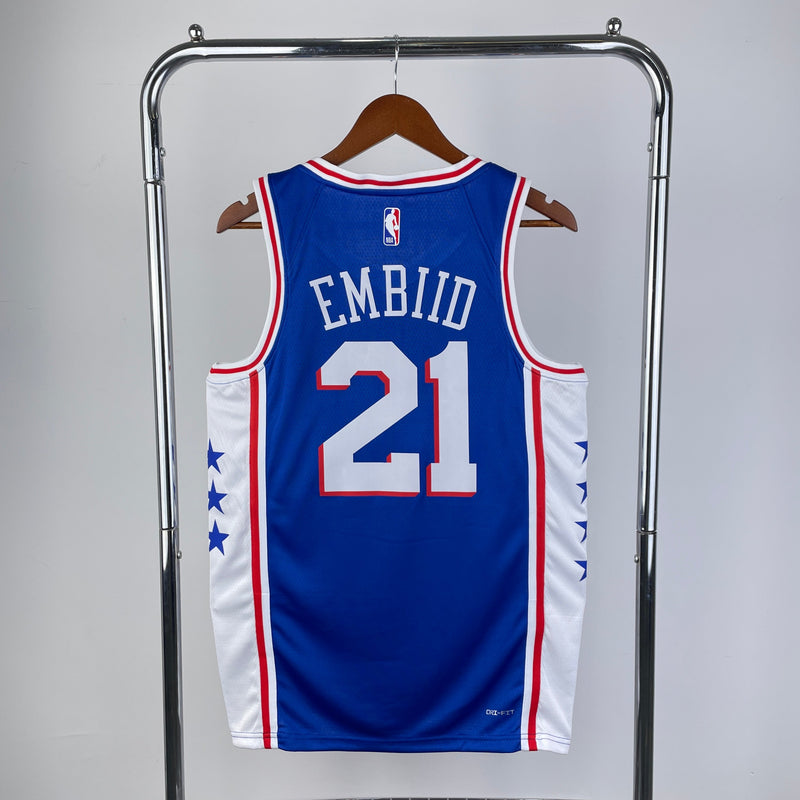 Philadelphia 76ers 23/24 Icon Edition Joel Embiid Tank Top 