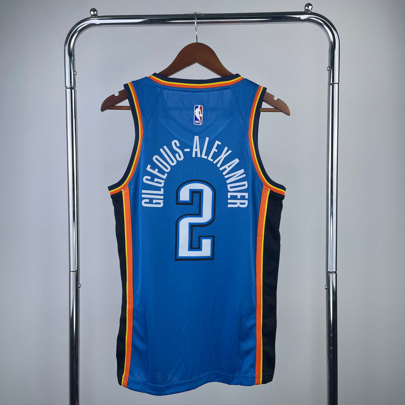 Débardeur Shai Gilgeous-Alexander édition Icon Thunder d'Oklahoma City 