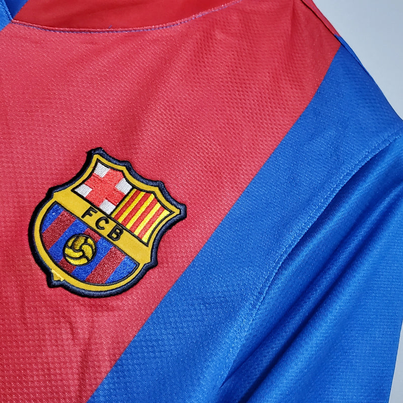 Camisola Barcelona Home 06/07 - Retrô