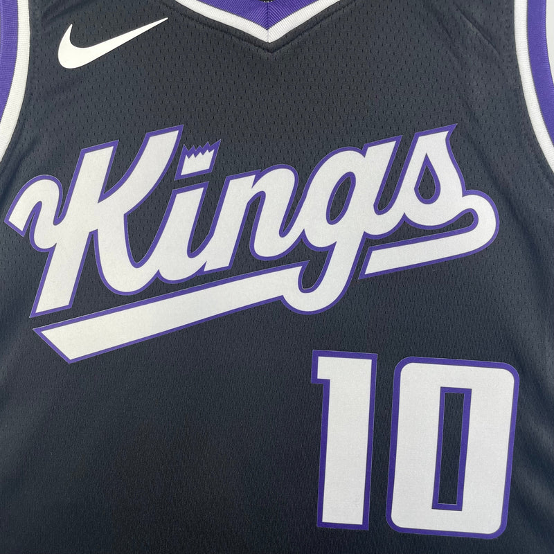 Sacramento Kings 23/24 Icon Edition Domantas Sabonis Tank Top Black