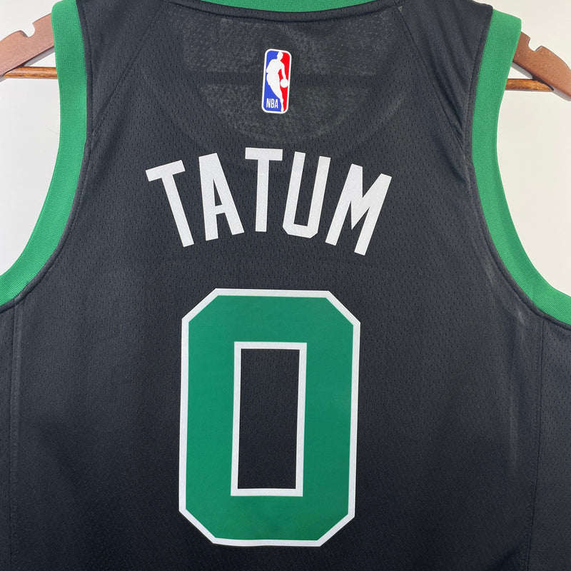 Boston Celtics 23/24 Statement Edition Jayson Tatum Black Tank Top