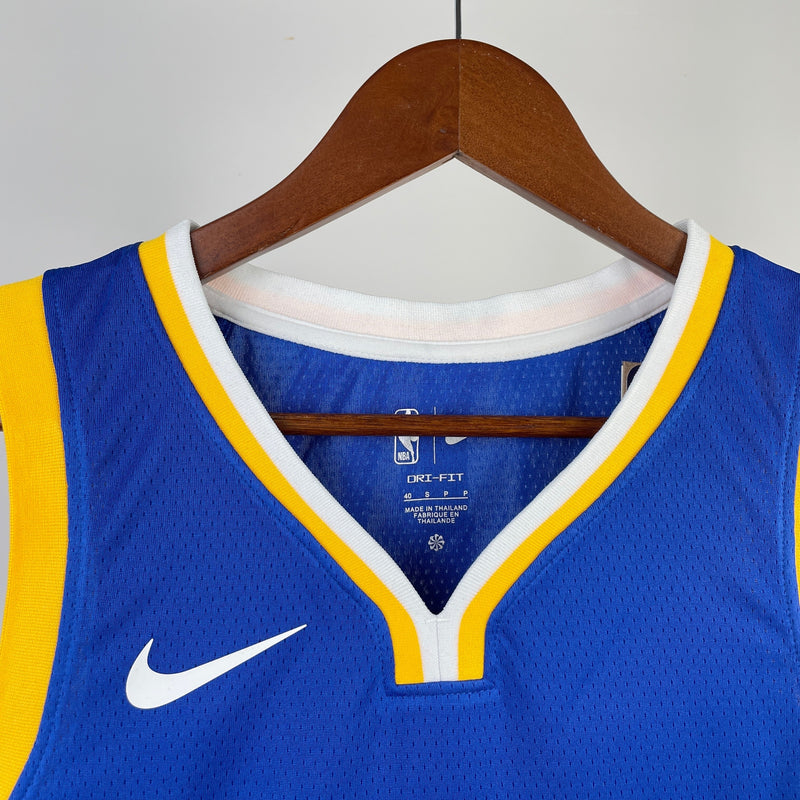 Golden State Warriors 23/24 Icon Edition Stephen Curry Tank Top Blue