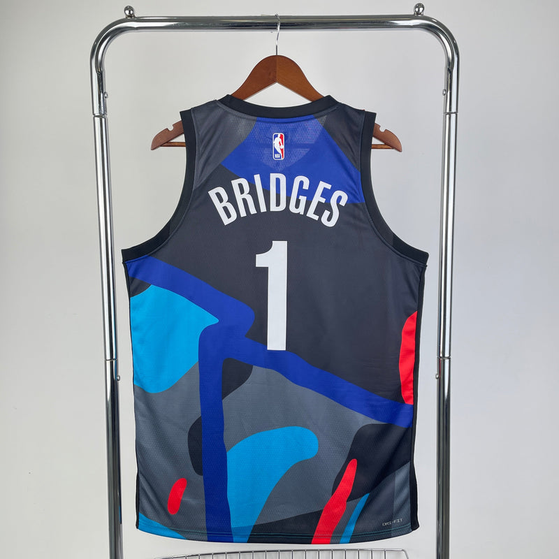 Débardeur Mikal Bridges Brooklyn Nets 23/24 City Edition 