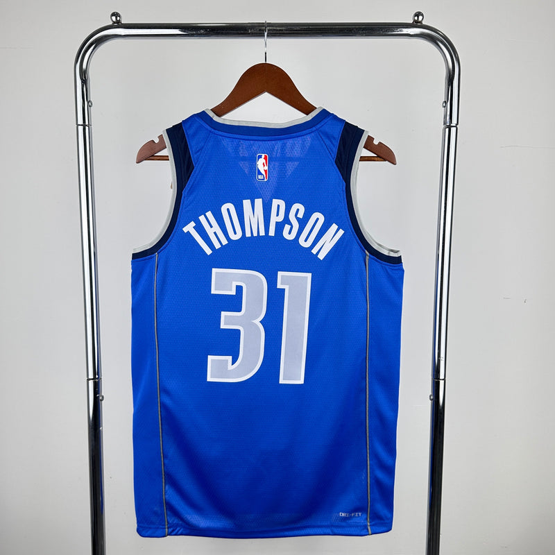 Débardeur bleu Klay Thompson des Dallas Mavericks 24/25 Icon Edition 