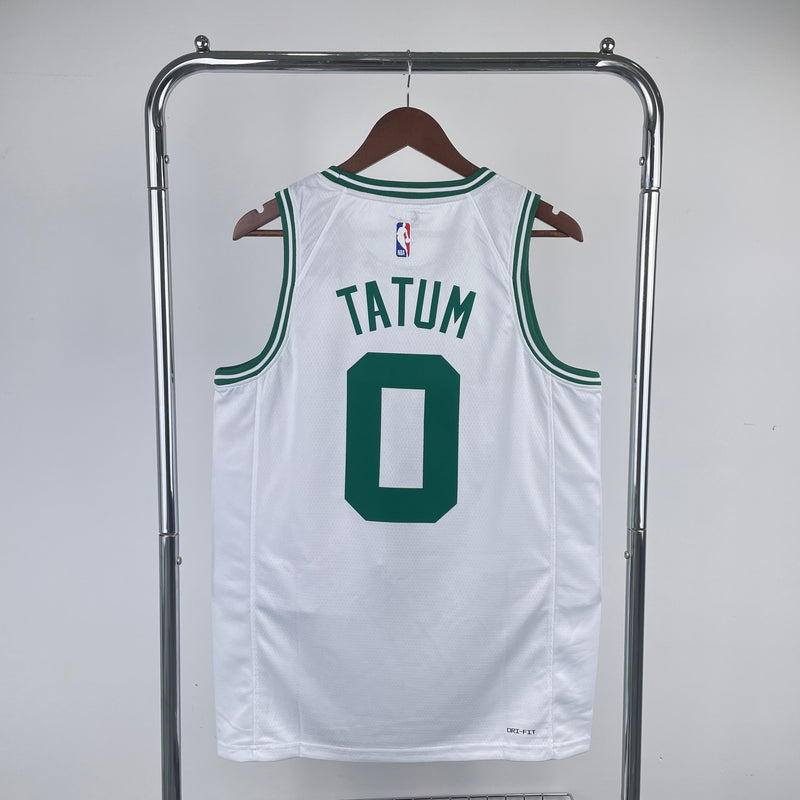 Boston Celtics 23/24 Association Edition Jayson Tatum White Tank Top