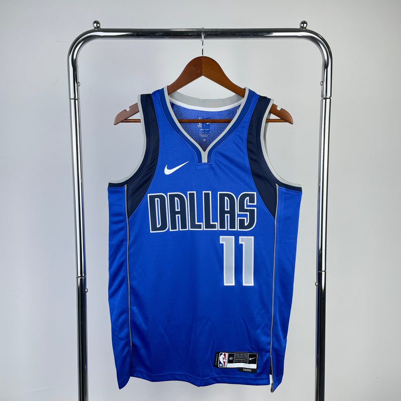 Dallas Mavericks 23/24 Icon Edition Kyrie Irving Blue Tank Top