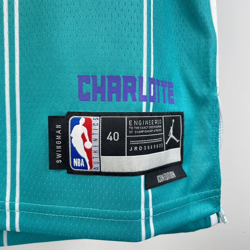 Charlotte Hornets Icon Edition LaMelo Ball Blue Tank Top 