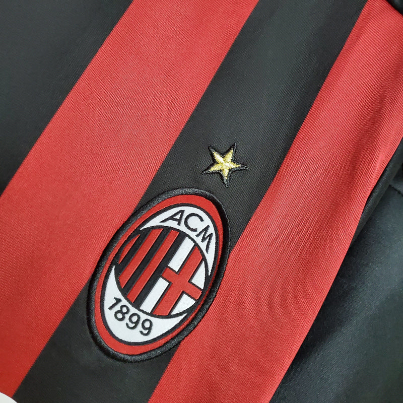 Camisola Milan Home 09/10 - Retrô