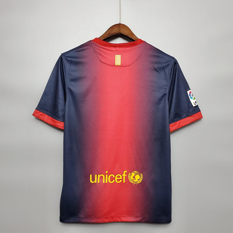 Camisola Barcelona Home 12/13 - Retrô