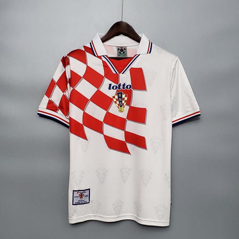 Maillot Croatie 1998 Domicile - Rétro