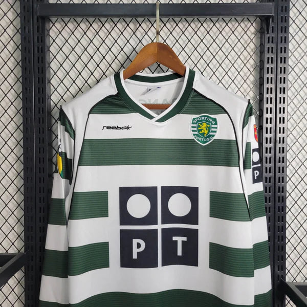 Camisola Retrô Sporting Home 2002/2003