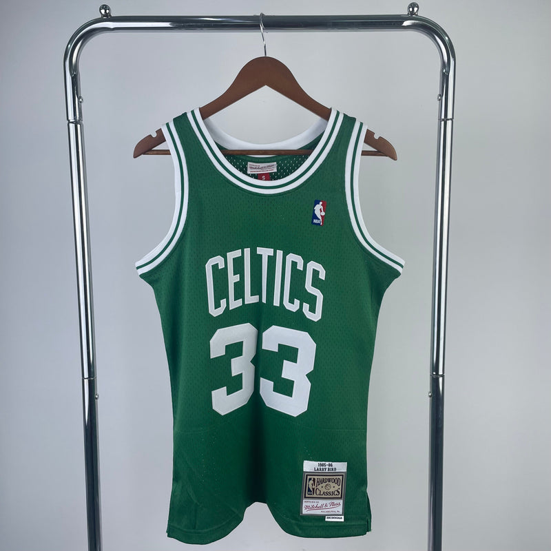 NBA Boston Celtics Rétro Mitchell &amp; Ness 1985/1986 Larry Bird Débardeur 