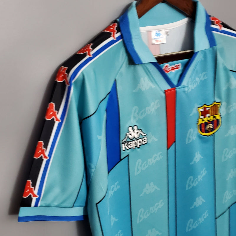 Camisola Barcelona Away 96/97 - Retrô