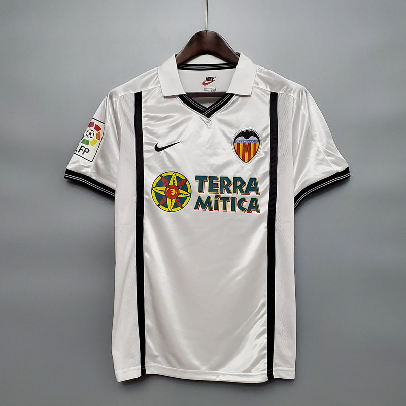 Camisola Valencia Home 01/02 - Retrô