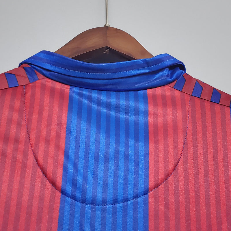 Camisola Barcelona Home 90/91 - Retrô