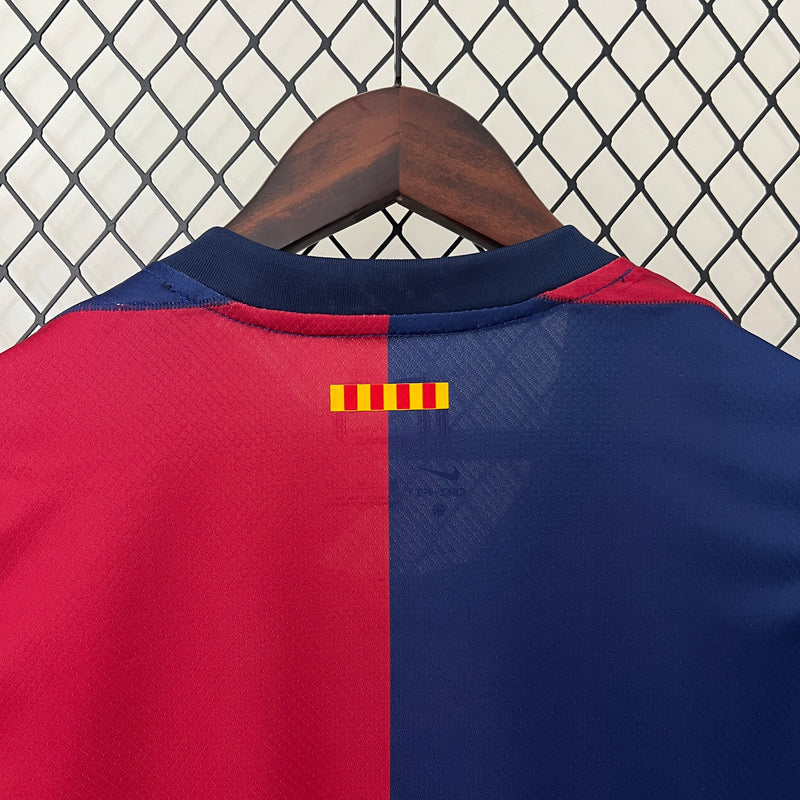 Camisola Feminina Barcelona Home 2024/2025