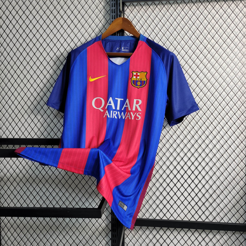 Camisola Barcelona Home 16/17 - Retrô