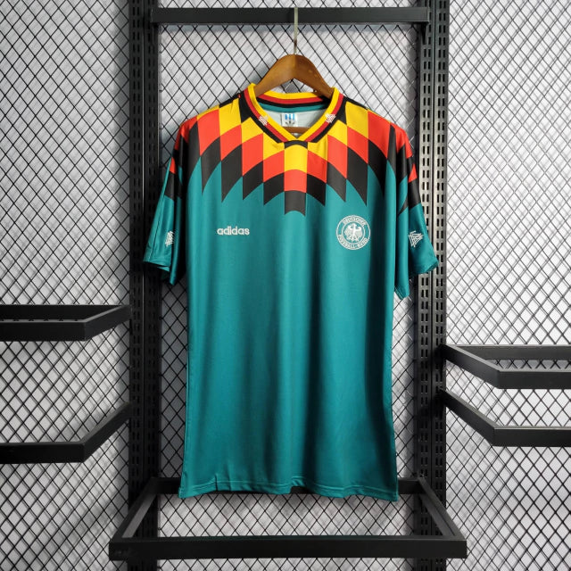 Maillot rétro de l'équipe nationale d'Allemagne à l'extérieur 1994 