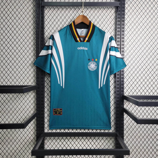 Germany Away 1996 National Team Retro Jersey 