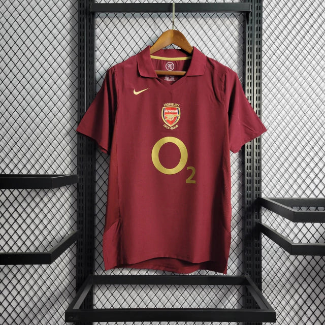 Maillot rétro Arsenal domicile 2005/06 