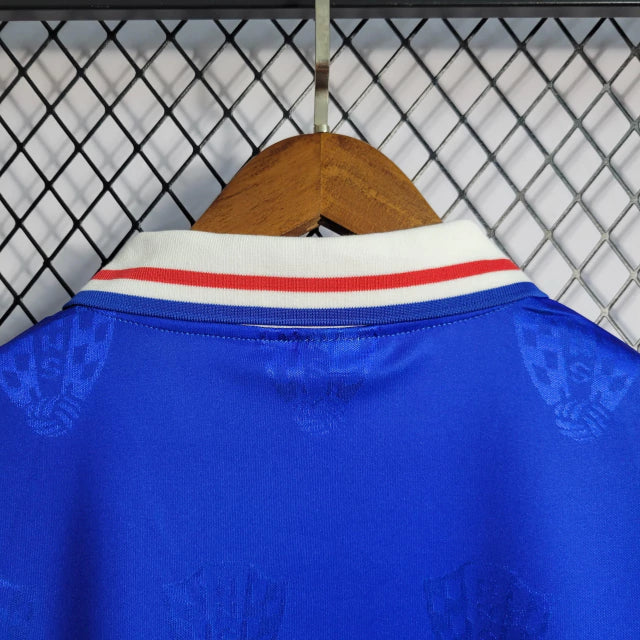 Maillot rétro de l'équipe nationale de Croatie à l'extérieur 1998 