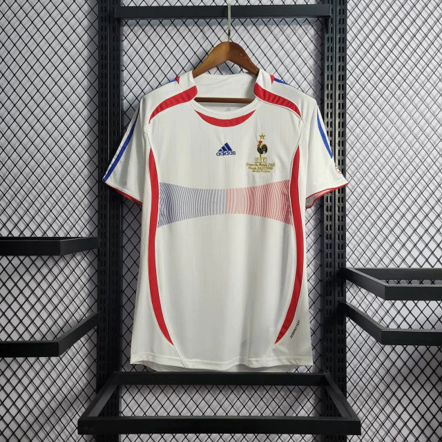 Maillot rétro de l'équipe nationale de France extérieur 2006 