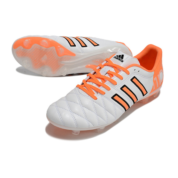 Adidas Adipure 11Pro White and Orange Football Boots + GIFT SOCKS 🎁