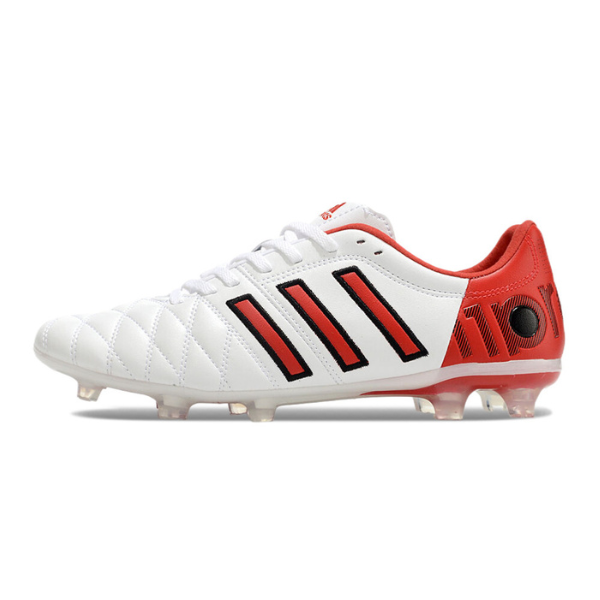 Chaussures de football Adidas Adipure 11Pro blanches et rouges + CHAUSSETTES CADEAUX 🎁