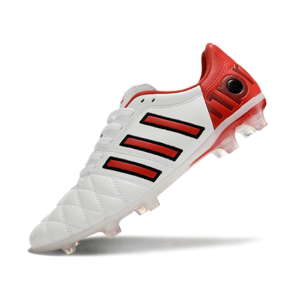 Chaussures de football Adidas Adipure 11Pro blanches et rouges + CHAUSSETTES CADEAUX 🎁