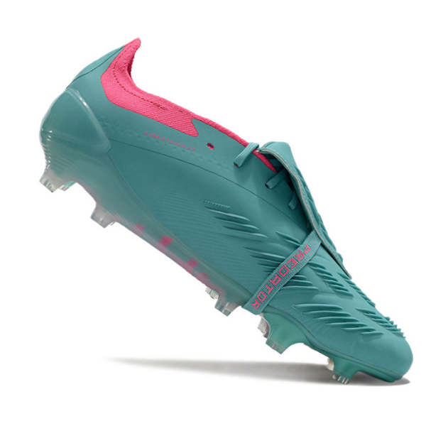 Chaussure de football Adidas Predator 30 Elite avec langue FG bleu et rose + CHAUSSETTES CADEAUX 🎁