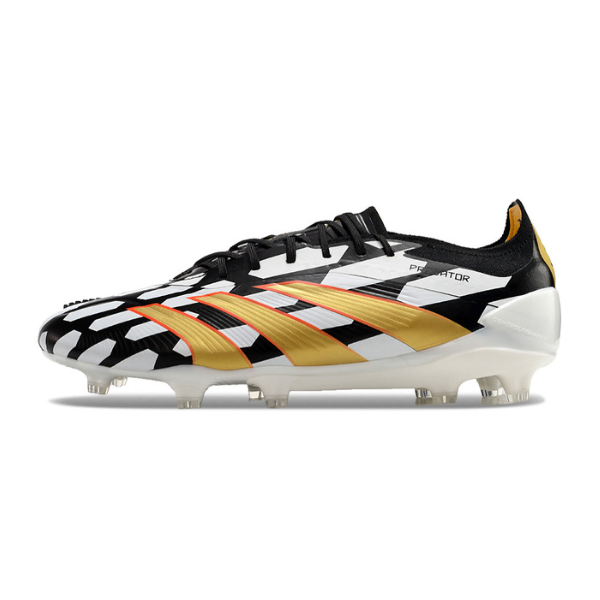 Chaussures de football Adidas Predator 30 Elite FG blanches et noires + CHAUSSETTES CADEAUX 🎁